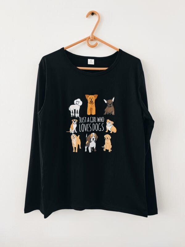 Camiseta de manga larga para Dog Mom