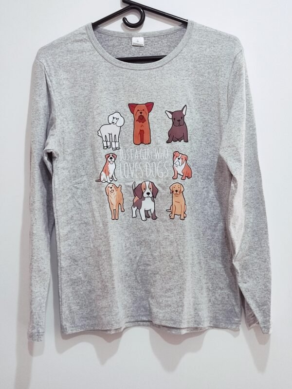 Camiseta de manga larga para Dog Mom - Image 2