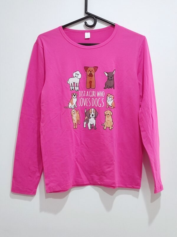 Camiseta de manga larga para Dog Mom - Image 3